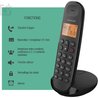 Fixed cordless telephone - LOGICOM - DECT ILOA 155T SOLO - Black - Wit