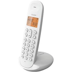 Cordless landline phone - LOGICOM - DECT ILOA 155T SOLO - White - With