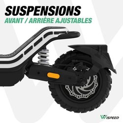 Elektroroller - WISPEED - SUVPILOT 480 - 900 W max - 10   - 18 Ah 48 V