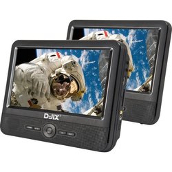 Lecteur DVD portable DJIX PVS906-50SM 9 - Double écran - Autonomie 2h 