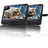 Lettore DVD portatile DJIX PVS906-50SM 9 - Doppio schermo - Durata del