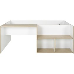 Kombi-Kinderbett OSCAR  90 x 190 cm  Eiche hell / Weiß  Diagone