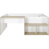 Kombi-Kinderbett OSCAR  90 x 190 cm  Eiche hell / Weiß  Diagone