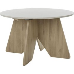 Table a manger - GALEO - Ronde - 4/6 places - 120/160 x 120 x 74 cm - 