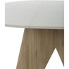 Esstisch - GALEO - Rund - 4/6 Sitzplätze - 120/160 x 120 x 74 cm - DIA
