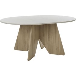 Esstisch - GALEO - Rund - 4/6 Sitzplätze - 120/160 x 120 x 74 cm - DIA