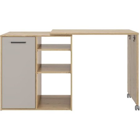 ALPAGA  Drehinsel  1 Tür  156 x 60 x 88 cm  Eiche Silva / Grege  
