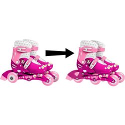 PRINCESAS DE DISNEY Patines de línea ajustable 27-30 Triskate 2 en 1