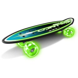 STAMP Skateboard 24 x 7 SKIDS CONTROL with handle and illuminated whee