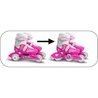 STAMP - Pattini in linea due in uno a 3 ruote - Barbie