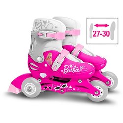 STAMP - Pattini in linea due in uno a 3 ruote - Barbie
