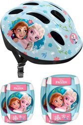 Set casque et coudieres / genouilleres - LA REINE DES NEIGES - RN24650