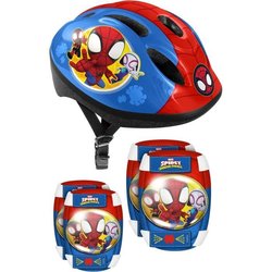 TIMBRO - Casco + Gomiti/ginocchiere - Spidey