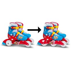 Two in one Inline Skates - PAW PATROL - PAT PATROUILLE - 3 Wheels - Tr