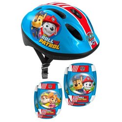 Helm en elleboog-/kniebeschermerset - 50/56 cm - PAT PATROUILLE - PA45