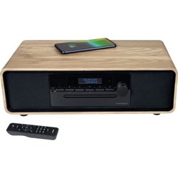 Bluetooth-Mikrosystem  THOMSON  Holz/Schwarz  UKW-Radio/DAB+/CD/MP3