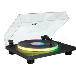 Record Player - BIGBEN INTERACTIVE - Light-up Platter - Belt Drive - B