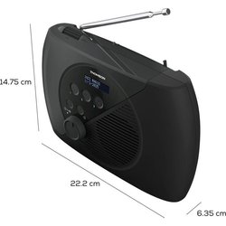 Radio FM - THOMSON - DAB - Grigio e Nero