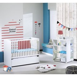 SAUTHON ELOI Kombinationsbett 3 in 1 60 x 120 in 90x190 cm - Weiß