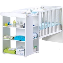 SAUTHON ELOI Kombinationsbett 3 in 1 60 x 120 in 90x190 cm - Weiß