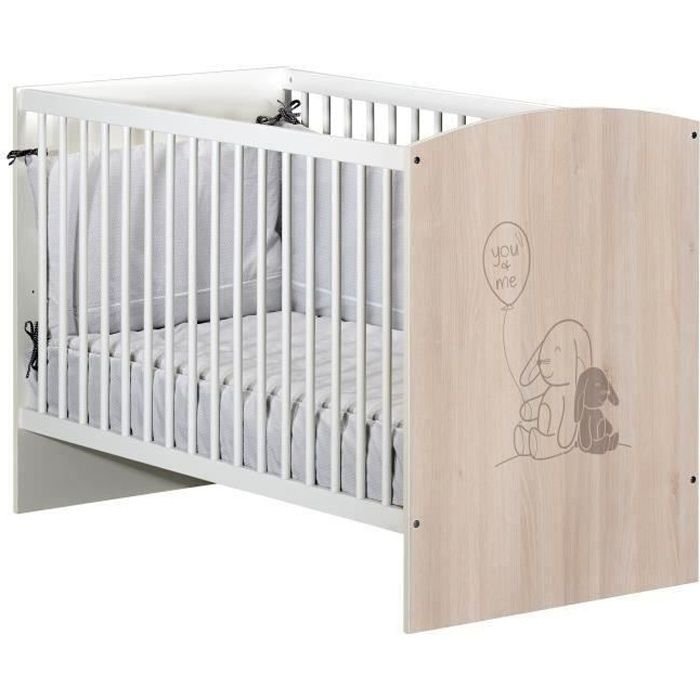 BABYPRICE Bett 120x60 Lapinou