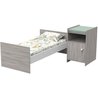 Lit bébé combiné - 120x60cm - Evolutif en 90x190cm - Babyprice Up - Ch