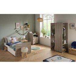Lit bébé combiné - 120x60cm - Evolutif en 90x190cm - Babyprice Up - Ch