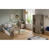 Lit bébé combiné - 120x60cm - Evolutif en 90x190cm - Babyprice Up - Ch