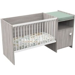 Lit bébé combiné - 120x60cm - Evolutif en 90x190cm - Babyprice Up - Ch