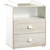 Komplettes Babyzimmer - 120x60 Bett und Wickeltisch - BABY PRICE - SMI