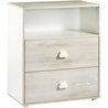 Komplettes Babyzimmer - 120x60 Bett und Wickeltisch - BABY PRICE - SMI