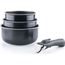 ARTHUR MARTIN Set 3 macetas 16/18 / 20cm todas las fuentes de calor, i