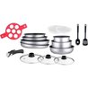 Arthur Martin AM3950 batería de cocina de 16 piezas - Aluminio - Mango