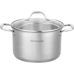 AM0073 Arthur Martin Stockpot 32 cm with lid  Stainless Steel  All h