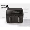 Friteuse sans huile FAGOR - Airfryer FG2X4L - Capacité 8L - Double cuv