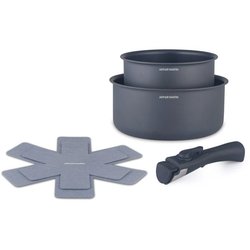 Set de 2 casseroles - Tous feux dont induction - ARTHUR MARTIN - AM298