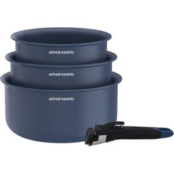 Set de 3 casseroles - Tous feux dont induction - ARTHUR MARTIN - AM032
