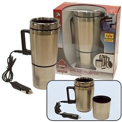 Mug électrique 12V- HTC EQUIPEMENTS- 0.5 Litre total, dont 0,2L pour l