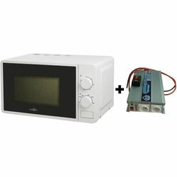 Paquete Convertidor Voltaje 24 / 220V 1200W con control remoto - Micro