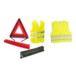 Veiligheidspakket - HTC-UITRUSTING - 1 gevarendriehoek + 2 XL veilighe