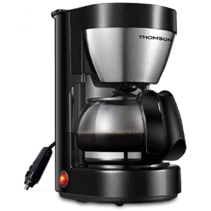 Koffiezetapparaat - THOMSON - 12 V - 0,65 L - 4/6 kopjes - 170 W