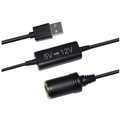 Converter - THOMSON - USB to 12 V - 10 W - 120 cm cable