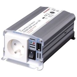 Spanningsomvormer - THOMSON - 12/220 V - 600 W - Met USB-aansluiting