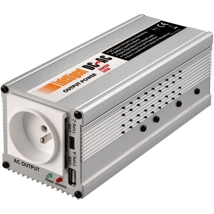Convertisseur de tension - THOMSON - Automatique 12/24/220 V - 350 W -