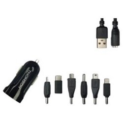 Charger + connector kit - THOMSON - AC charger - 12/24 V - 6 connector