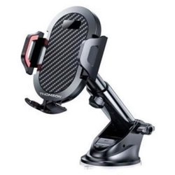 Telefoonhouder - THOMSON - Zuignapbevestiging - 360° draaibaar - Met t