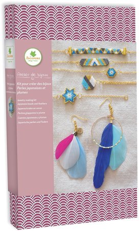 Atelier de bijoux - SYCOMORE - Perles Japonaises et plumes - Des 12 an