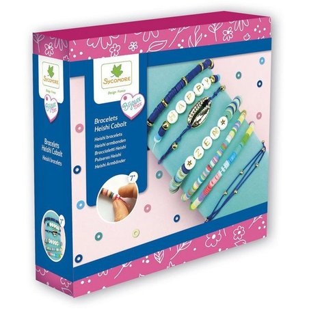 Sycomore - Create 7 Heishi Cobalt bracelets