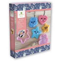 Caja encantadora - Sicómoro - Lana cardada - Kawaii - A partir de 10 a