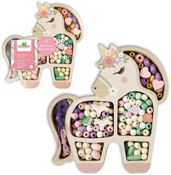 Perlen - Einhornbox Holzperlen